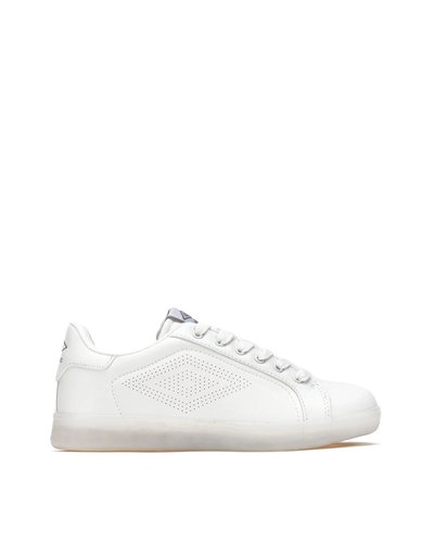 Laser W lace-up sneakers - White